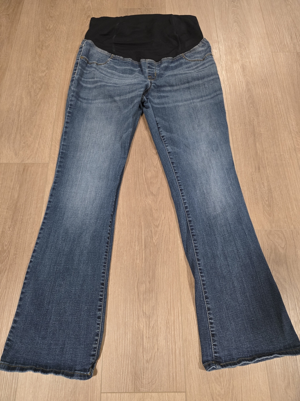 Isabel Maternity Blue Jeans Stretch Panel Size 14/32 Regular